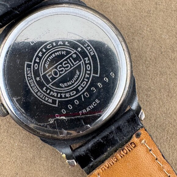 Limited Edition Statue of Liberty Fossil Quartz Wristwatch LE-9445 - Picture 8 of 9